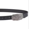 Levi's Men's Leather Belt With Antiqued Buckle,Black,38 view 3