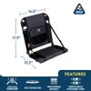 GCI Outdoor SitBacker Adjustable Canoe Seat with Back Support view 3
