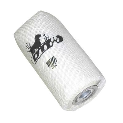 D.T. Systems Super-Pro Dog Training Launcher Dummy, Bright White (88108)