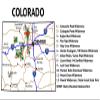 The Colorado Wilderness Map Series, Volume 1 + Rocky Mountain National Park view 2