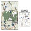 Outdoor Trail Maps Weminuche Wilderness East - Colorado Topographic Hiking Map (2019) view 2