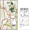 Outdoor Trail Maps Taos Wilderness Areas - New Mexico Hiking (2023) view 2