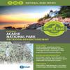 Acadia National Park Outdoor Adventure Map by Green Goat Maps | Single Acadia National Park Waterproof Trail Map view 1