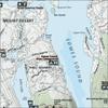 Acadia National Park Outdoor Adventure Map by Green Goat Maps | Single Acadia National Park Waterproof Trail Map view 3