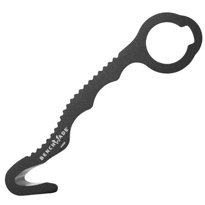 Benchmade - Hook Safety Cutter for Rescue and Tactical Use with Black 440C Handle (8 BLKWMED)