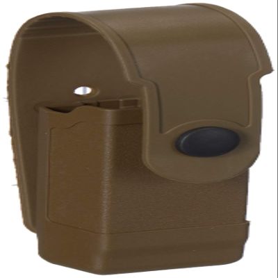 Blackhawk! 430900CT Tac Mag Case w/flap Single or Double Row Coyote Tan, One Size