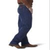Wrangler Cowboy Cut Relaxed Fit Jean, Prewashed Indigo, 38W x 32L view 3