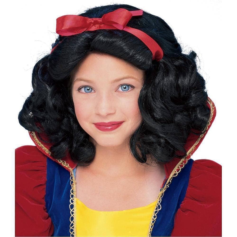 Rubie's Child's Fairest Princess Wig, Black
