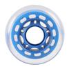Player's Choice Roller Hockey Wheels Indoor 68mm 78A Soft Inline Skate Clear/Blue 8 Pack view 2