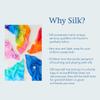 Sarah's Silks Enchanted Playsilk, 100% Silk Scarves for Kids and Toddlers, Sensory Toys | Bright Square Scarves, Montessori Waldorf Toys for Imaginative Pretend Play - Starry Night view 3