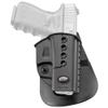 Fobus, E2 Paddle Holster, Fits Glock 17/19/19X/22/23/31/32/34/35/45, Right Hand, Kydex, Black view 2