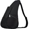 AmeriBag 19" Microfiber Healthy Back Bag Ergonomic Crossbody Sling for Everyday Use, Travel & Walking Comfort (Black) view 3