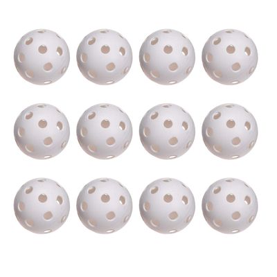 Jugs White Poly Baseballs (One Dozen), 9-inch