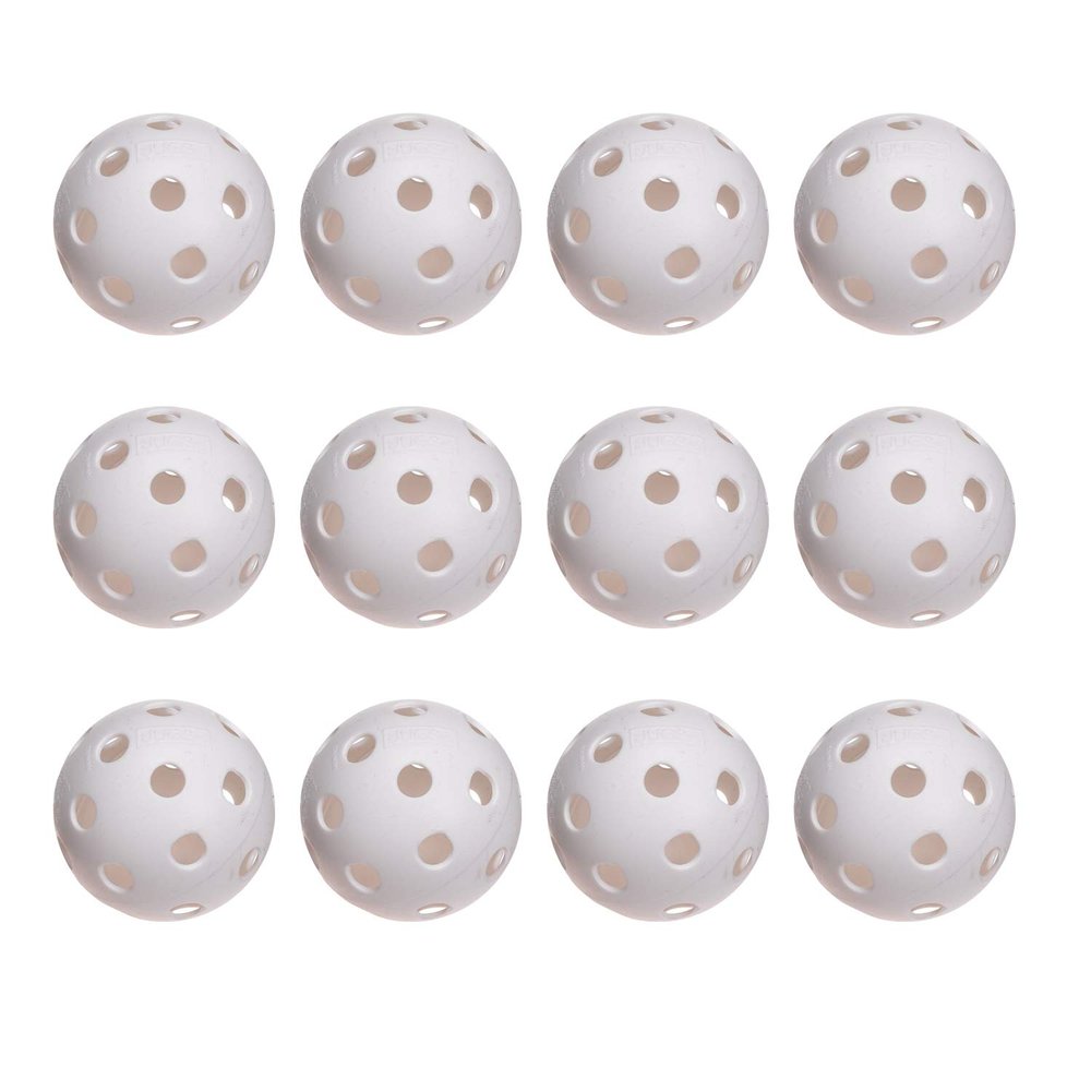 Jugs White Poly Baseballs (One Dozen), 9-inch