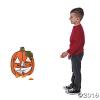 Fun Express Halloween Bean Bag Toss Game for Kids - Jack O Lantern Pumpkin Carnival Games Set with 5 Candy Corn Bean Bags | Perfect for Halloween Party Games, Fall Festival Activities view 2