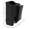 BLACKHAWK, Durable Double Stack Single Mag Case, Matte Finish, Suitable for 9mm/.40 cal, Color: Black view 2