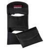 Bianchi Accumold 7328 Black Flat Glove Pouch with Hook and Loop, 5.8 x 3 x 9.5 Inch view 1