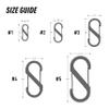 Nite Ize S-Biner Dual Carabiner Stainless Steel, Size 1, Black, 2 count (Pack of 1) view 4