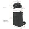 Maxpedition Mega Rollypoly Folding Dump Pouch (Black) view 2