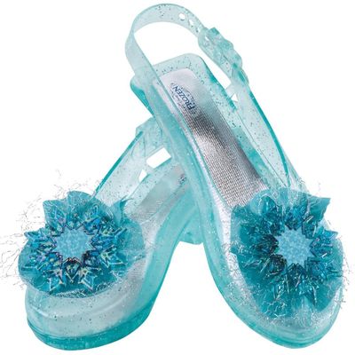 Disguise Disney's Frozen Frozen'S Elsa Shoes Girls Costume, One Size Child