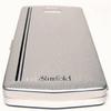 Kanda of Japan Slimfold Replacement Case - Gunmetal - No clip view 1