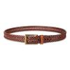 Dockers Men's Leather Braided Casual and Dress Belt,tan Glazed,38 view 4