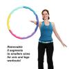 Weighted Hula Hoop, ACU Hoop 2S - 1.5 lb Small, Fitness Exercise Sports Hoop (Rainbow Colors) view 2