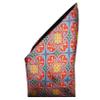 Royal Silk Elegant Red Gold Cathedral Print Silk Handkerchief Rich Arabesque Design  100% Silk - Large 16 Square view 2