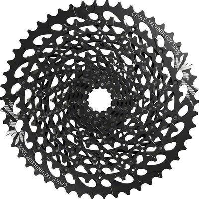 SRAM GX Eagle XG-1275 Cassette - 12 Speed, 10-50t, Black, for XD Driver Body