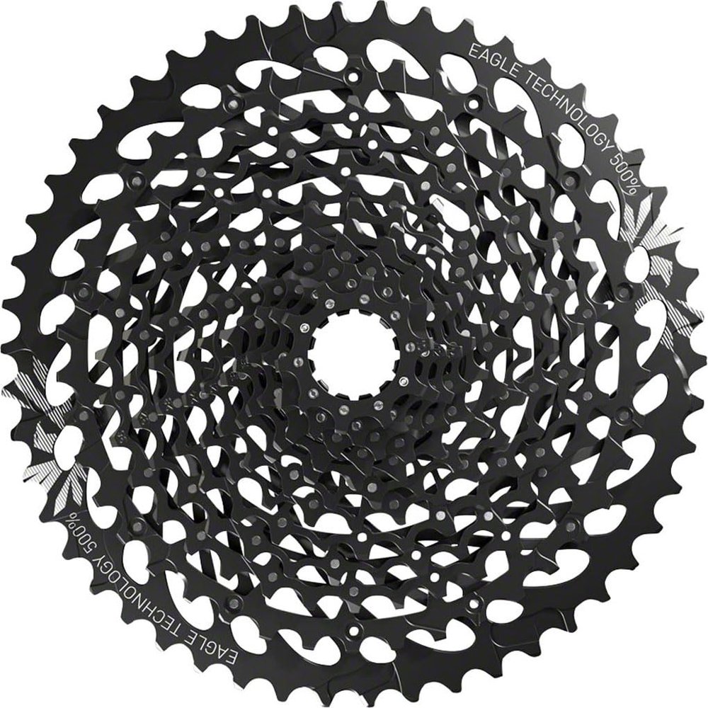 SRAM GX Eagle XG-1275 Cassette - 12 Speed, 10-50t, Black, for XD Driver Body
