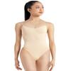 Capezio Women's Camisole Leotard with Clear Transition Straps, Nude, X-Large view 1