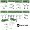 NewMe Fitness Resistance Bands Workout Cards, Instructional Fitness Deck for Women & Men, Beginner Fitness Guide to Training Exercises at Home or Gym view 2