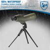 BARSKA Colorado Waterproof Spotting Scope Black view 3