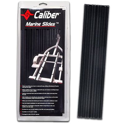 Caliber Marine Trailer Bunk Slides 23010, 3 x 15 inch, 10-Pack Black