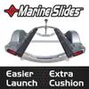 Caliber Marine Trailer Bunk Slides 23010, 3 x 15 inch, 10-Pack Black view 3