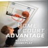 SKLZ Pro Mini Basketball Hoop - 18" x 12" Clear, Shatterproof Backboard, Breakaway Rim, Heavy Duty Net, & 5" Ball - Easy Mount Padded, Slide-On Over-Door Mounts - Suitable for Office, Dorm, Bedroom view 2