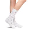 MSMAX Adult Dance Boots High Top Ballet Jazz Dancing Sneakers White 8 M US Women view 4