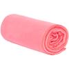 Shandali Hot Yoga GoSweat Microfiber Hand Towel in Super Absorbent Premium Lemonade Pink Suede for Bikram, Gym, and Outdoor Sports. 16 x 26.5 inches. view 3
