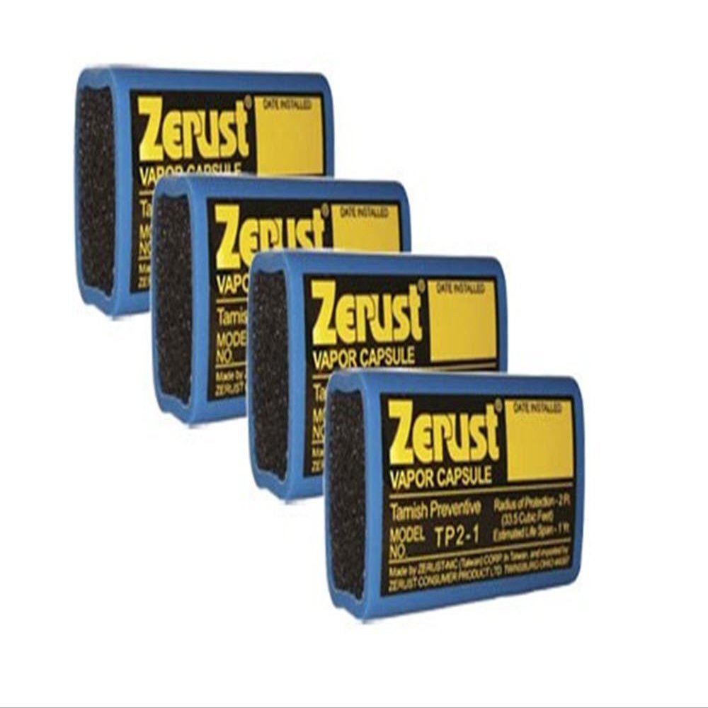 Zerust NoTarnish Vapor Capsule - Pack of 4 - Made in the USA