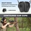 Pro Ears Ultra Sleek Passive Hearing Protection Ear Muffs, Superior Comfort for Long Gun Use, Indoor and Outdoor Range, NRR 26, Made in USA, Adjustable and Padded, Purple Zebra view 4