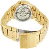 Seiko Men's SNKA10 Seiko 5 Automatic Gold Dial Gold-Tone Stainless Steel Watch view 2