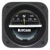 Ritchie V-537 Explorer Compass - Bulkhead Mount - Black Dial view 1
