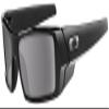OAKLEY GasCan Polished Black w/Grey (03-471) view 1