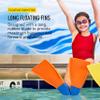 FINIS Long Floating Fins , Blue/Orange, XXS (Jr. 11-1) (1.05.037.02) view 3