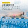 Long Floating Fin 7-9 Red/Gray view 3