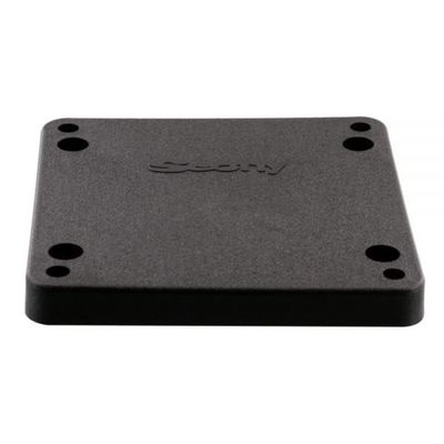 Scotty #1036 Mounting Plate Only for #1026 Swivel Mount, Black