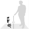 Scotty #1050MP Depthmaster Manual Downrigger, Display Packed w/ Rod Holder & Clamp Mount,Black view 3