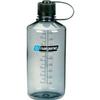 Nalgene Tritan Narrow Mouth BPA-Free Water Bottle, Gray, 32 oz view 1