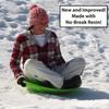 Flexible Flyer Snow Saucer Sleds. Round Sand Slider Disc Toy (Colors May Vary) , 26" view 4