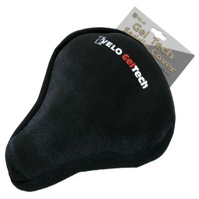 VELO Gel Tech Bicycle Seat Cover (Large) Black